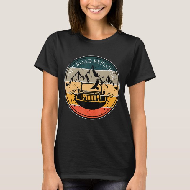 Abenteuer-Fahren Mehr T-Shirt (Vorderseite)