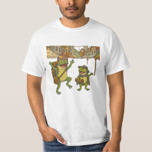 Abenteuer Frösche Kurzgeschichte T-Shirt