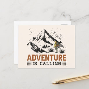 Abenteuer heißt Postkarten rufen