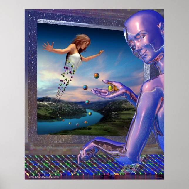 Abenteuer im Computer Poster (Vorne)