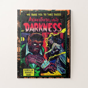 Abenteuer in die Dunkelheit #9, Gold Age Horror Co Puzzle