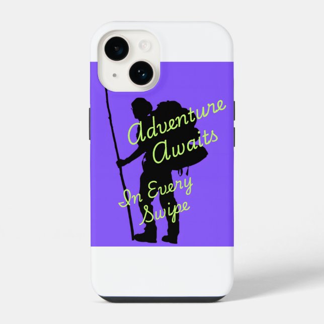 Abenteuer-iPhone-Hülle iPhone Hülle (Rückseite)