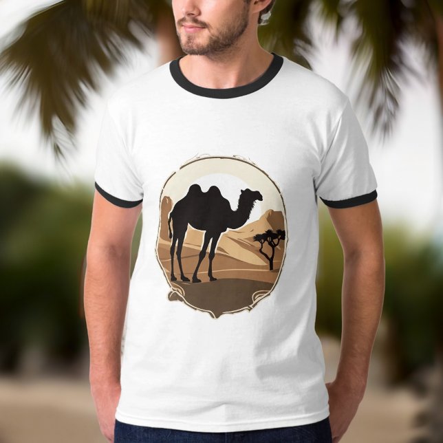 Abenteuer Kamel in der Wüste T-Shirt (Von Creator hochgeladen)