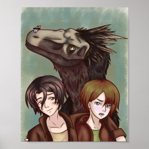 Abenteuer mit einem Dinosaurier Poster