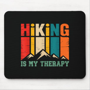 Abenteuer Natur Camping Bergwandern ist Mousepad