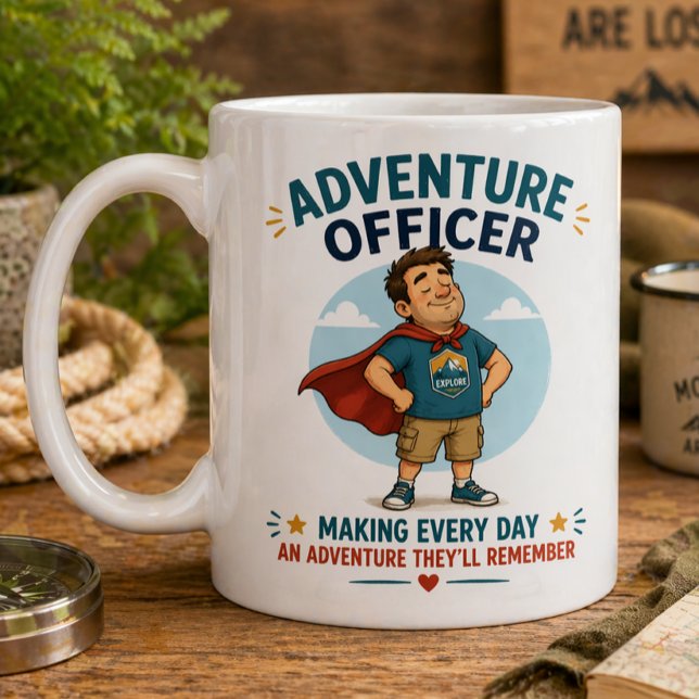 Abenteuer-Offizier  Kaffeetasse (Von Creator hochgeladen)