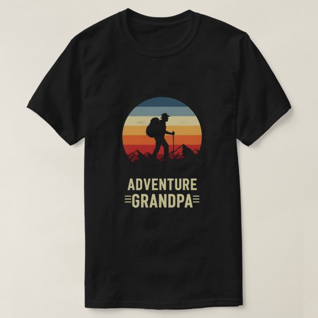 Abenteuer Opa T-Shirt (Design vorne)
