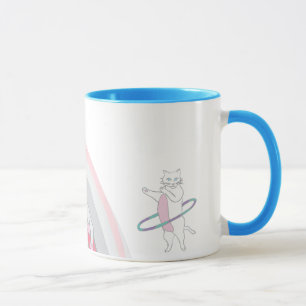 Abenteuer Pantone u. Cmyk des Tassen-Blaus Tasse