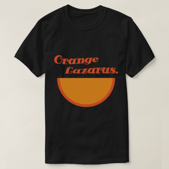 Abenteuer Pete &amp; Pete - Orange Lazarus Ess T-Shirt (Design vorne)