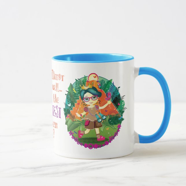 Abenteuer-Prinzessin Mug Tasse (Rechts)