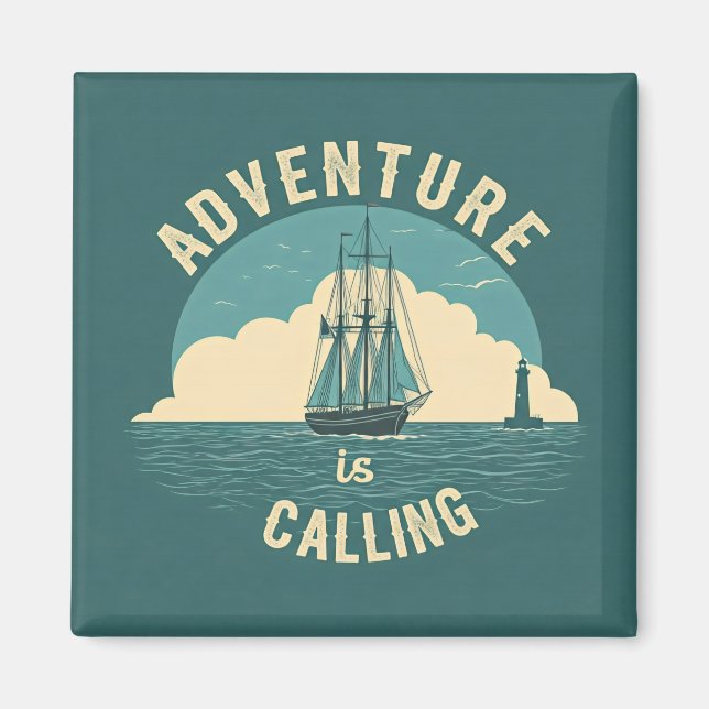 Abenteuer ruft magnet (Vorne)