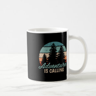 Abenteuer ruft Reise Bergwandern Wanderer  Kaffeetasse