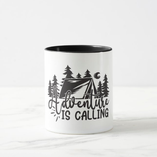 Abenteuer ruft tasse (Zentrum)