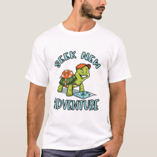 Abenteuer-Schildkröte T-Shirt
