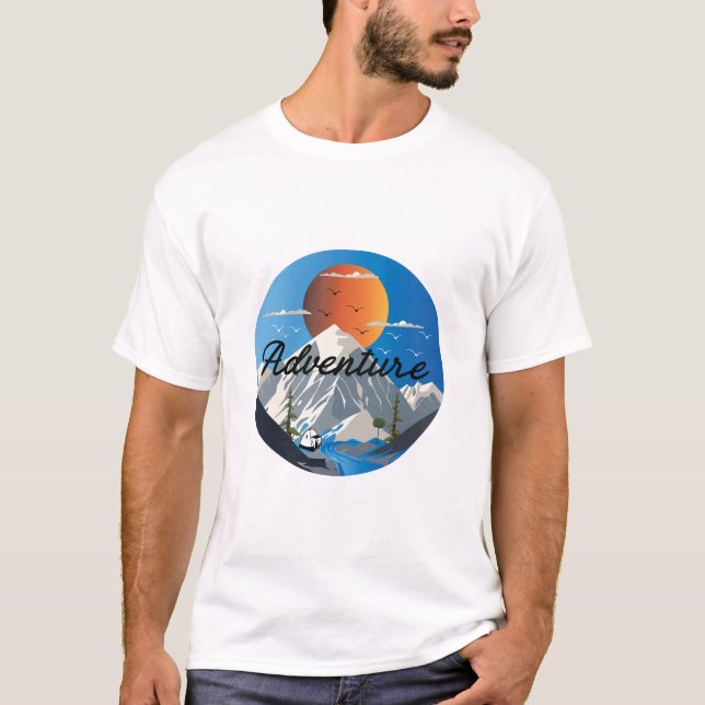 Abenteuer T-Shirt (Vorderseite)