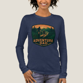 Abenteuer-Vater-Shirt – Vintage Outdoor-Wandern Tri-Blend Shirt