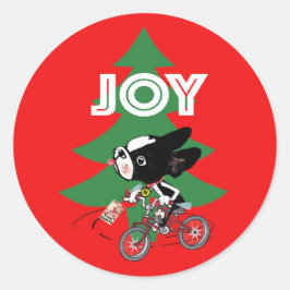 Abenteuer von Mirabelle Holidayz18 Geschenksticker Runder Aufkleber