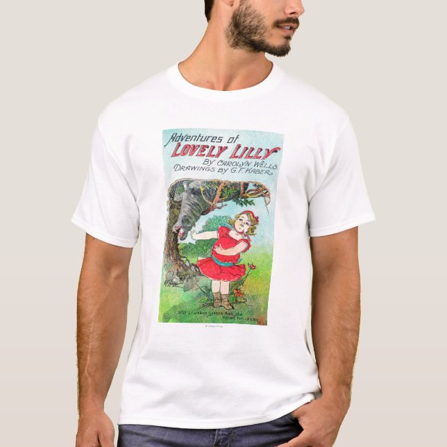 Abenteuer von reizendem Lilly durch Brunnen und T-Shirt (Vorderseite)
