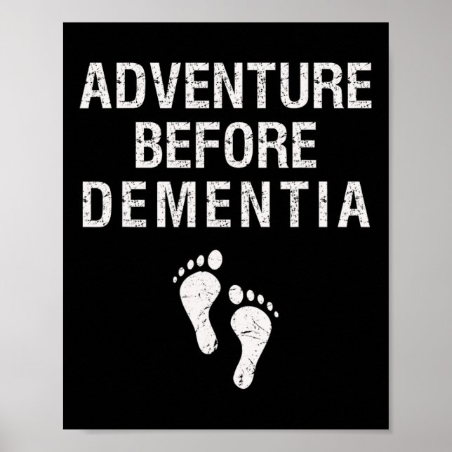 Abenteuer vor Demenz Wanderlust Poster (Vorne)