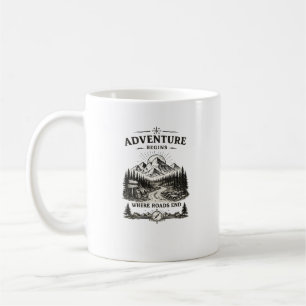 Abenteuer Wandern Camping Tasse