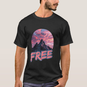 Abenteuer Wandern Kostenlose Berglandschaften Erfa T-Shirt