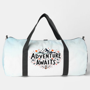 Abenteuer warten duffle bag