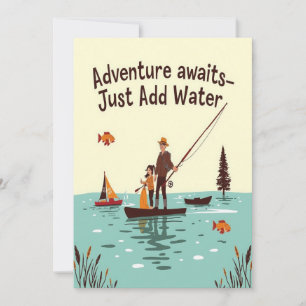 Abenteuer warten einladung