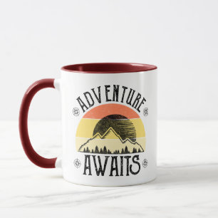 Abenteuer warten tasse