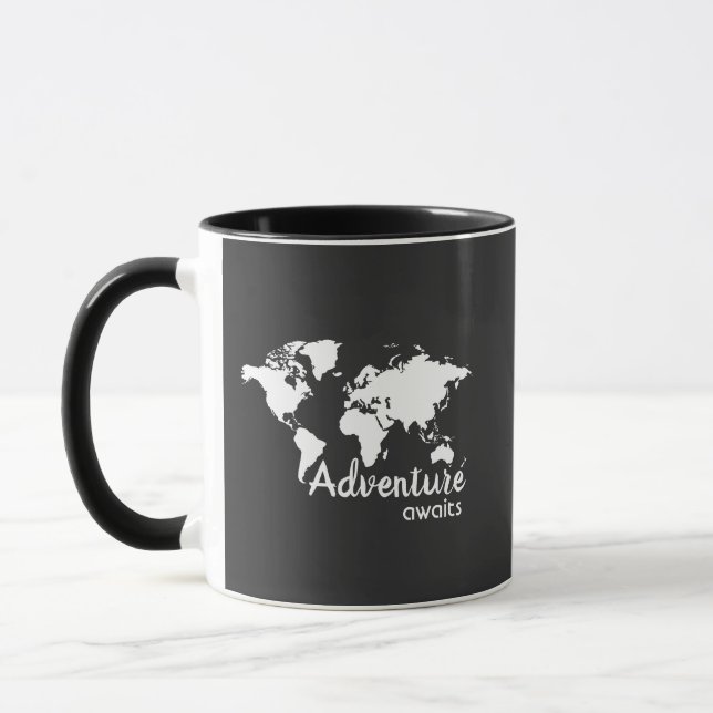 Abenteuer warten tasse (Links)