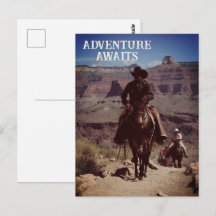 Abenteuer warten Western Outdoor-Thema