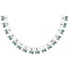 Abenteuer wartet auf die rustikalen Berge Wimpelkette