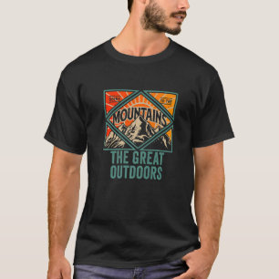 Abenteuer wartet auf The Great Outdoor Nature Wand T-Shirt