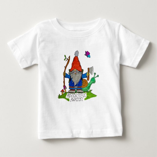 Abenteuer wartet! baby t-shirt (Vorderseite)