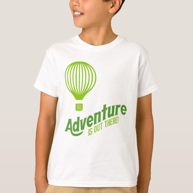 Abenteuer wartet da draußen 2 T-Shirt (Vorderseite)