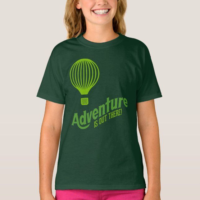 Abenteuer wartet da draußen 2 T-Shirt (Vorderseite)