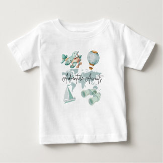 Abenteuer wartet! Dieses charmante Kleinkind Baby T-shirt
