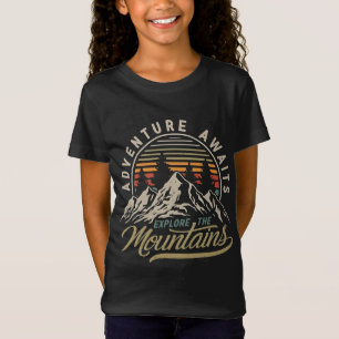 Abenteuer wartet Erkunden Sie die Berge Vintage T-Shirt