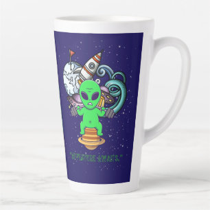 Abenteuer wartet milchtasse