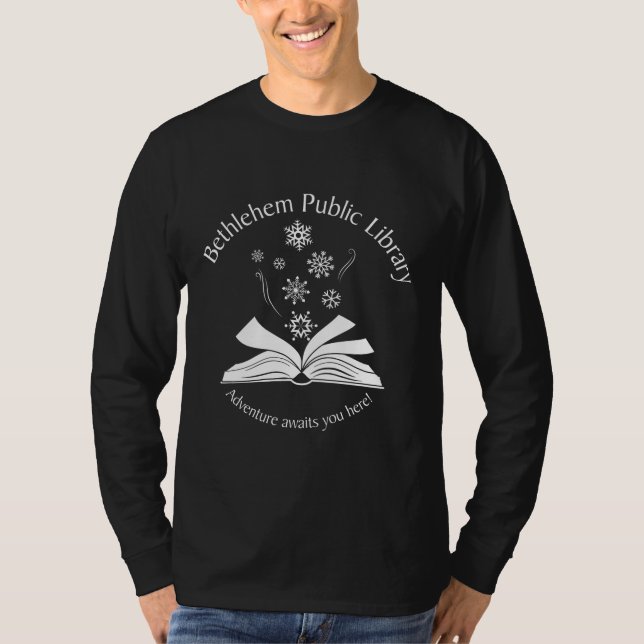 Abenteuer wartet Schnee T-Shirt (Vorderseite)