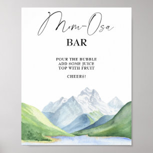 Abenteuer Zeit! - Mon-osa-Bar-Poster Poster