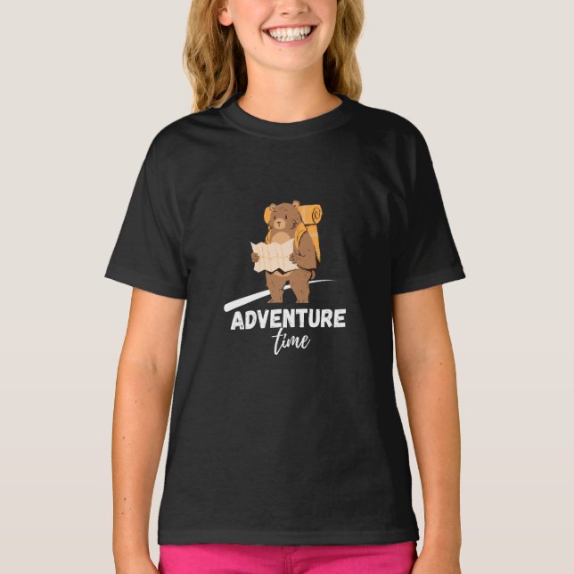 Abenteuer Zeit T-Shirt (Vorderseite)