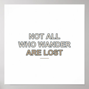 Abenteuer-Zitatposter - Typografische Wandkunst Poster