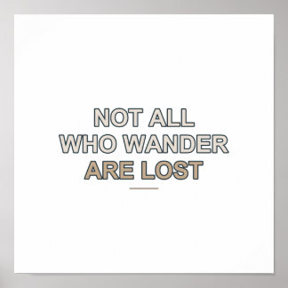 Abenteuer-Zitatposter - Typografische Wandkunst Poster
