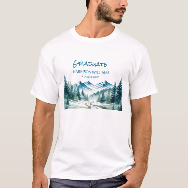 Abenteuerberg-Absolvent  T-Shirt (Vorderseite)