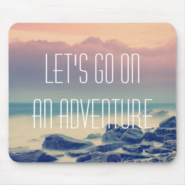 Abenteuerdruck Mousepad (Vorne)