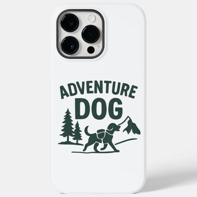Abenteuerhund Case-Mate iPhone Hülle (Rückseite)