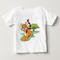 Abenteuerliches orange Kougra auf Geheimnis-Insel