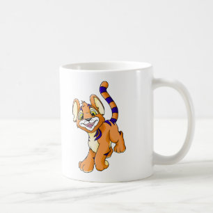 Abenteuerliches orange Kougra Kaffeetasse