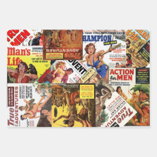 Abenteuerpapier Geschenkpapier Set