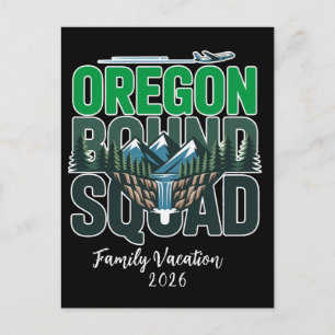 Abenteuerreise der Oregon Bound Squad Postkarte
